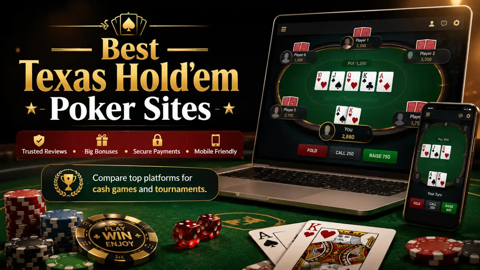 Best Texas Hold’em Poker Sites