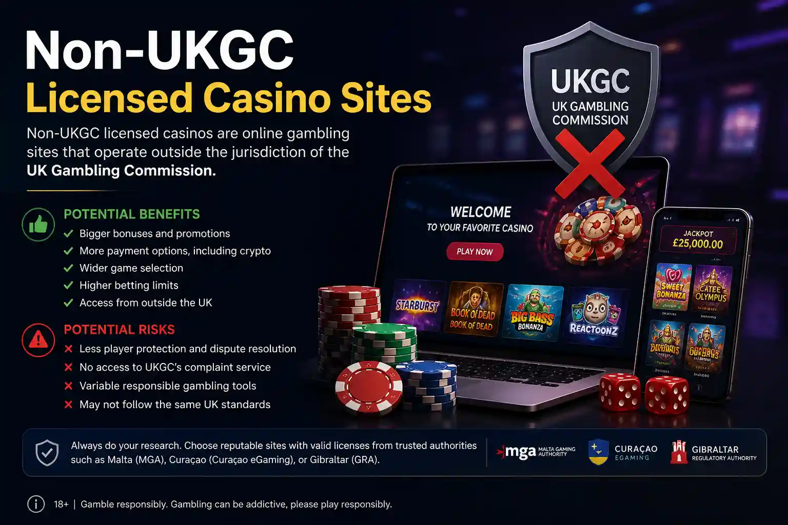 Non-UKGC Licensed Casino Sites 2026
